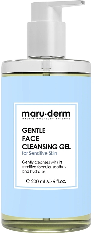 Żel oczyszczający do skóry wrażliwej - Maruderm Cosmetics Gentle Face Cleansing Gel — Zdjęcie N1