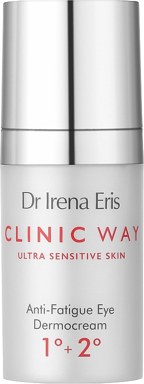 Krem pod oczy Hialuronowe wygładzenie - Dr Irena Eris Clinic Way 1°-2° Anti-Wrinkle Skin Care Around The Eyes