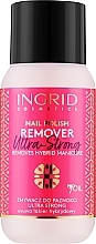 Zmywacz do paznokci z olejkami - Ingrid Cosmetics Nail Polish Remover Ultra-Strong — Zdjęcie N1