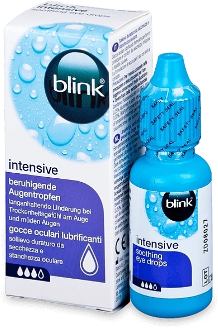 Krople do oczu - Bausch & Lomb Blink Intensive Tears — Zdjęcie N1