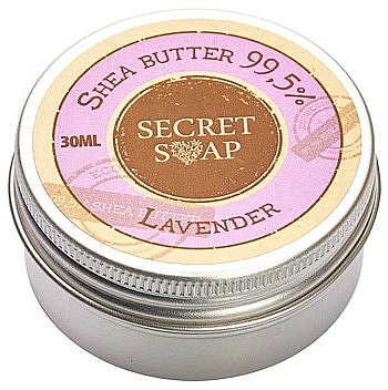 Masło shea do ciała Lawenda - Soap&Friends Lavender Shea Butter 99,5% — Zdjęcie N1