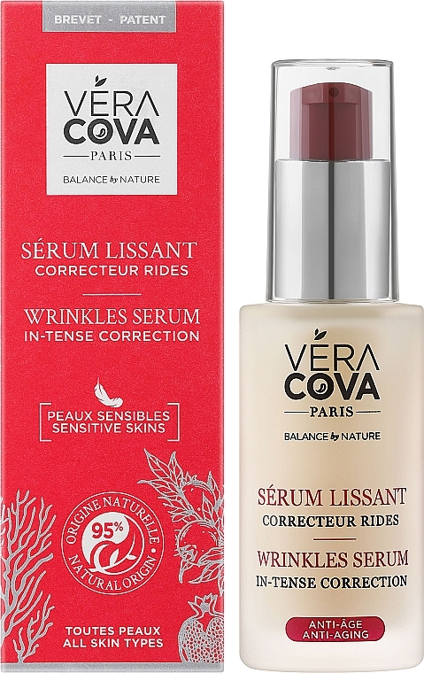 Serum przeciwzmarszczkowe do twarzy - Veracova Anti-Aging Wrinkles Serum In-Tense Correction — Zdjęcie N2