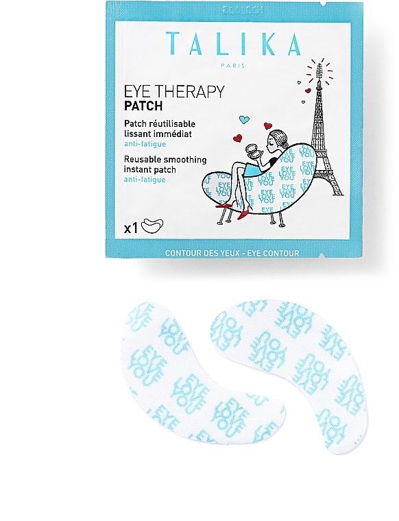 PRZECENA! Regenerujące płatki pod oczy - Talika Eye Therapy Reusable Instant Smoothing Patch Refills * — Zdjęcie N9