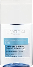 Łagodny płyn do demakijażu oczu - L'Oreal Paris Gentle Eye Make-Up Remover — Zdjęcie N1