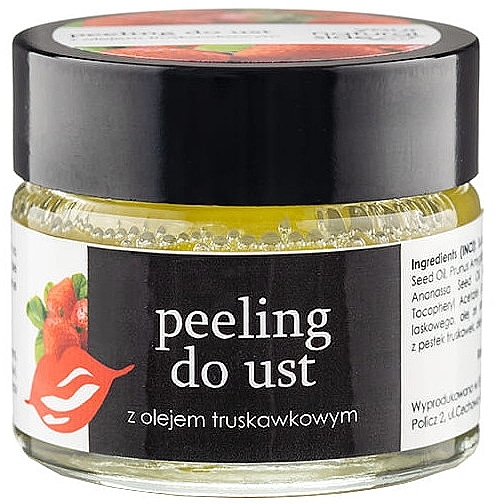 Peeling do ust z olejem truskawkowym - Your Natural Side Lip Peeling — Zdjęcie N1