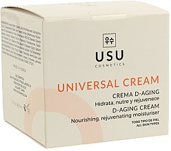 Uniwersalny krem przeciwstarzeniowy do twarzy - 	Usu Cosmetics Universal Cream — Zdjęcie N2