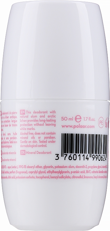 Mineralny dezodorant w kulce - Polaar Ice Pure Deo — Zdjęcie N2