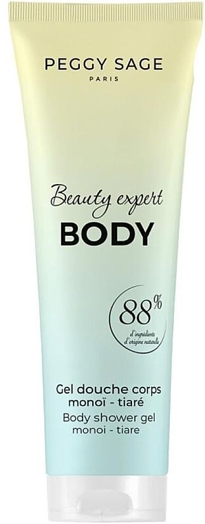 Żel pod prysznic Monoi & Tiare - Peggy Sage Beauty Expert Body Shower Gel  — Zdjęcie N1