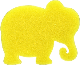 Kup Gąbka do kąpieli dla dzieci, żółty słoń - Grosik Camellia Bath Sponge For Children