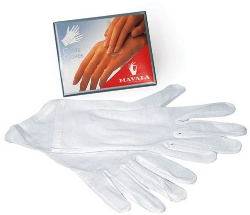 Bawełniane rękawiczki do zabiegów pielęgnacyjnych na dłonie - Mavala Gloves — Zdjęcie N2