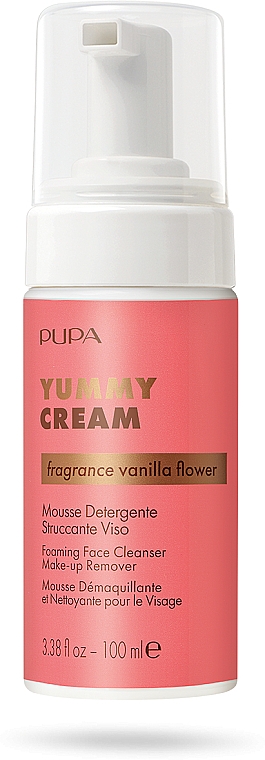 Krem-pianka do mycia twarzy - Pupa It's Delicious Yummy Cleasing Cream — Zdjęcie N1