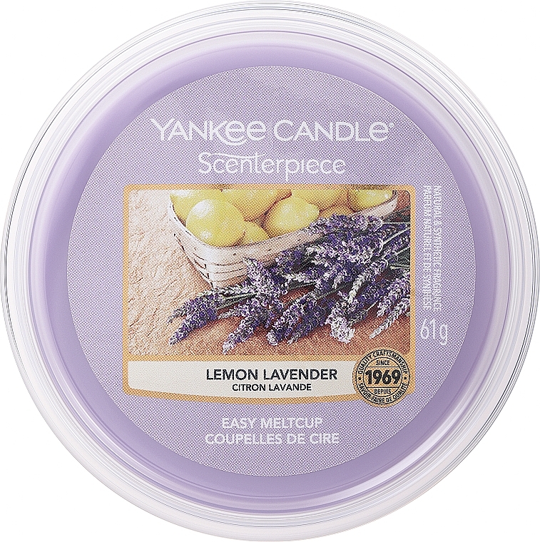Wosk zapachowy - Yankee Candle Lemon Lavender Scenterpiece Melt Cup — Zdjęcie N1