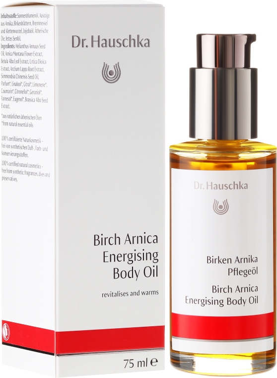 Energizujący olejek do ciała Brzoza i arnika - Dr Hauschka Birch Arnica Energising Body Oil — Zdjęcie N1