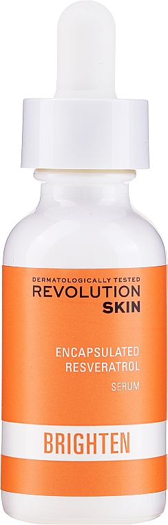 Rozjaśniające serum do twarzy z kapsułkowanym resweratrolem - Revolution Skincare Encapsulated Resveratrol Brighten Serum — Zdjęcie N2