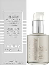 Ekologiczna emulsja do twarzy - Sisley Emulsion The Ecological Compound Advanced Formula — Zdjęcie N2