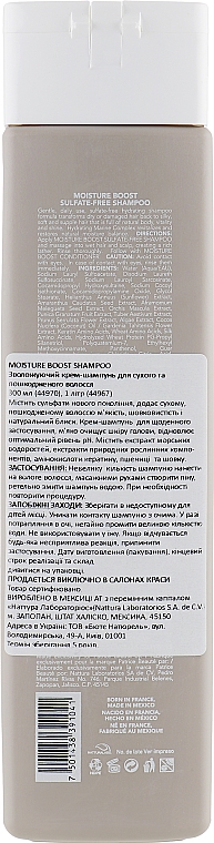 Szampon nawilżający do włosów suchych i zniszczonych - Patrice Beaute Moisture Boost Sulfate-Free Shampoo — Zdjęcie N2