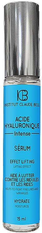 Serum do twarzy z kwasem hialuronowym - Institut Claude Bell Acid Hyaluronic Intense Serum — Zdjęcie N1