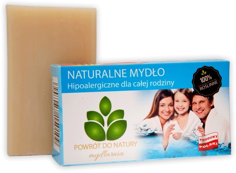 Naturalne mydło hipoalergiczne dla całej rodziny - Powrót do Natury — Zdjęcie N1