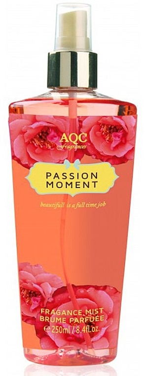 Perfumowana mgiełka do ciała - AQC Fragrances Passion Moment Body Mist — Zdjęcie N1