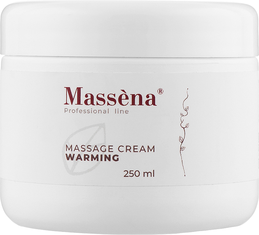 Rozgrzewający krem ​​do ciała - Massena Warming Massage Cream — Zdjęcie N1