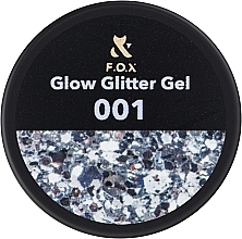 Kup Żelowy lakier do zdobień - F.O.X Glow Glitter Gel