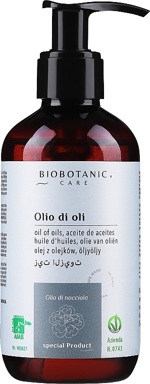 Ochronny olejek do włosów - BioBotanic BioHealth Oil Of Oils (z dozownikiem) — Zdjęcie N1