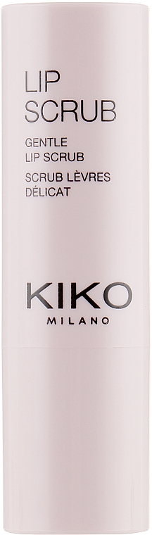 Naturalny peeling do ust - Kiko Milano Gentle Lip Scrub — Zdjęcie N1