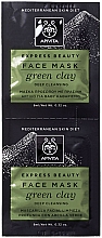 Kup Głęboko oczyszczająca maska ​​do twarzy z zieloną glinką - Apivita Express Beauty Face Mask Green Clay