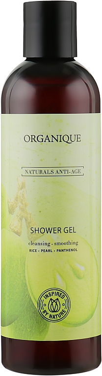 Naturalny przeciwstarzeniowy żel pod prysznic - Organique Naturals Anti-Age Shower Jelly — Zdjęcie N1