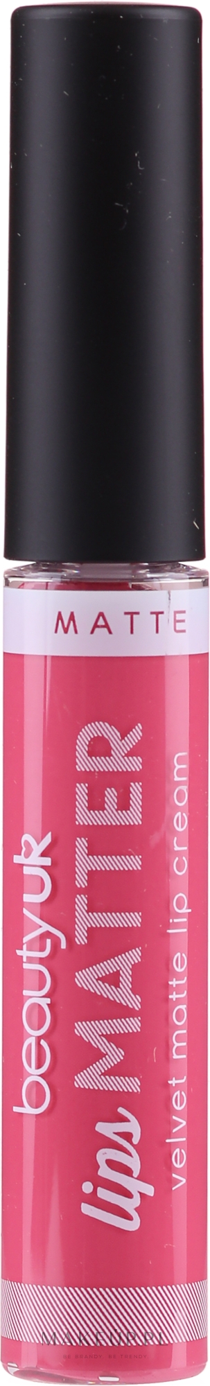 Matowa pomadka w płynie - Beauty UK Lips Matter Velvet Matte Lip Cream — Zdjęcie 7 - Mauve Your Body