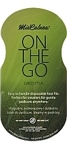 PRZECENA! Zestaw jednorazowych pilników do pięt Green Tea - MiaCalnea On The Go Green Tea * — Zdjęcie N2