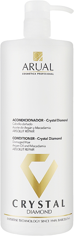 Odbudowująca odżywka do zniszczonych włosów - Arual Crystal Diamond Conditioner — Zdjęcie N3