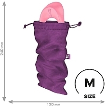 Torba do przechowywania zabawek erotycznych, fioletowa, Size M - Satisfyer Treasure Bag Violet — Zdjęcie N2