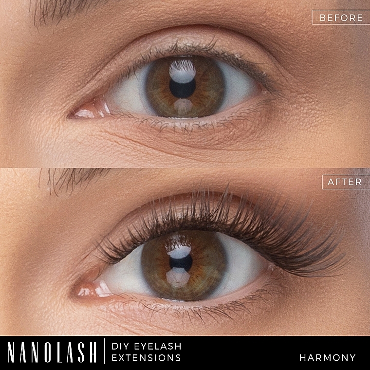 Sztuczne rzęsy - Nanolash Diy Eyelash Extensions Harmony — Zdjęcie N6