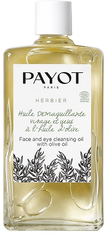 Olejek oczyszczający - Payot Herbier Face & Eye Cleansing Oil With Olive Oil