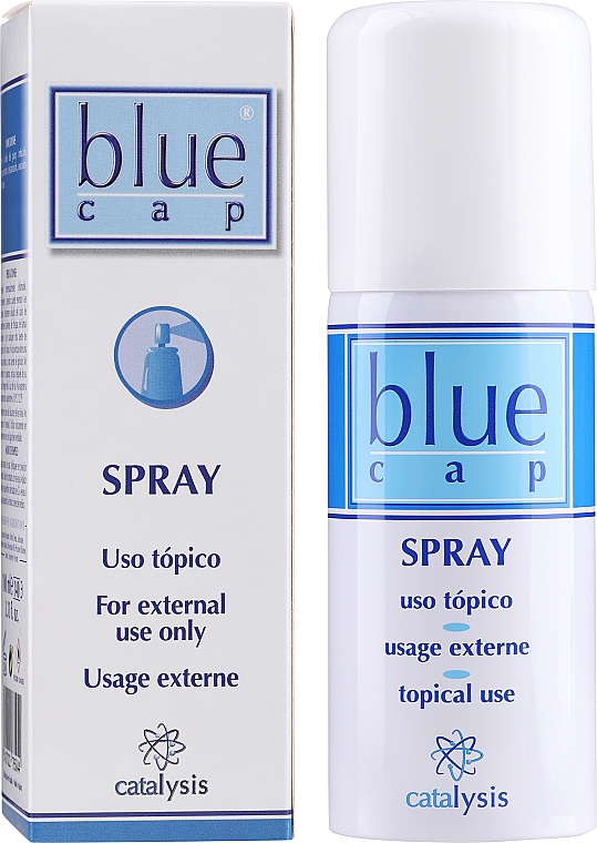 Spray łagodzący do cery z problemami skórnymi - Catalysis Blue Cap Spray