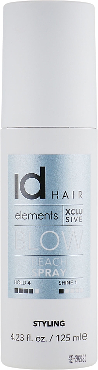 Spray do tworzenia efektu plażowej fryzury - idHair Elements Xclusive Beach Spray — Zdjęcie N1