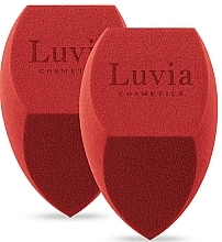 Zestaw gąbek do makijażu, Memories Edition - Luvia Cosmetics Diamond Make-up Sponge Set — Zdjęcie N1