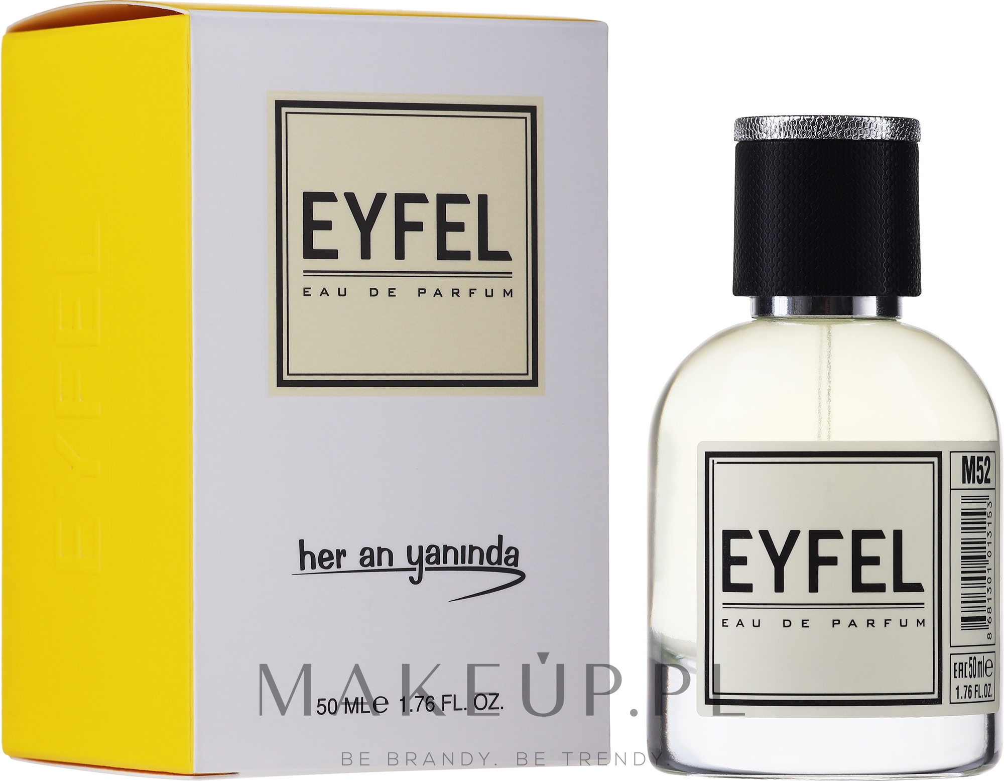 Woda perfumowana dla mężczyzn - Eyfel Perfume M-52 Steyfronger With You — Zdjęcie 50 ml
