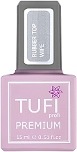 Baza pod lakier hybrydowy - Tufi Profi Premium Rubber Top Wipe — Zdjęcie N1