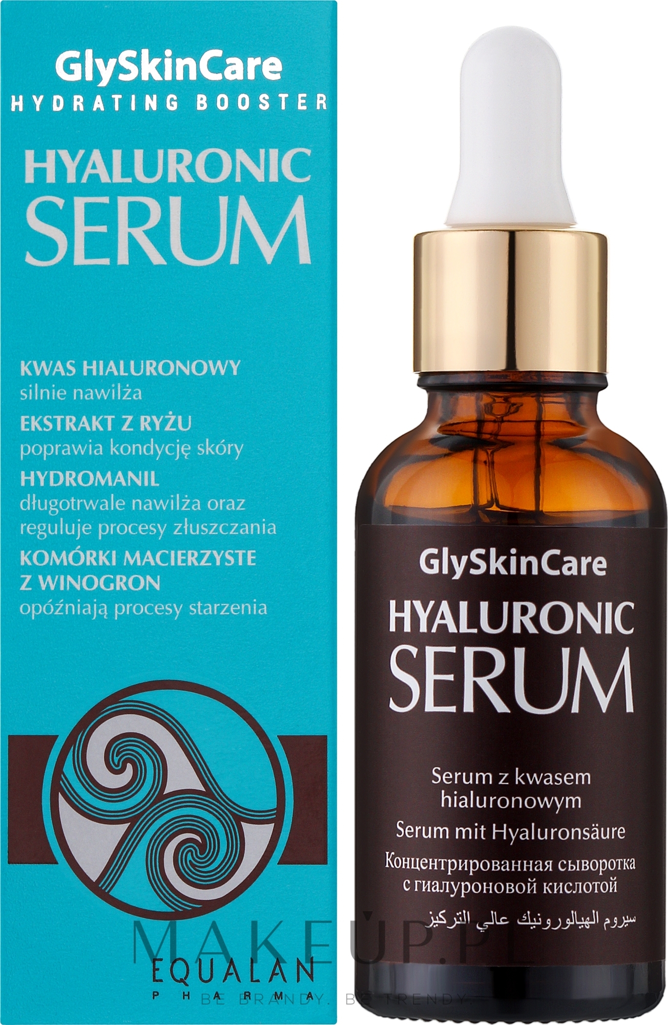 Nawilżające serum z kwasem hialuronowym - GlySkinCare Hyaluronic Serum — Zdjęcie 30 ml