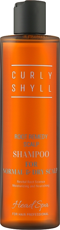 Szampon do normalnej i suchej skóry głowy - Curly Shyll Root Remedy Normal and Dry Scalp Shampoo — Zdjęcie N1