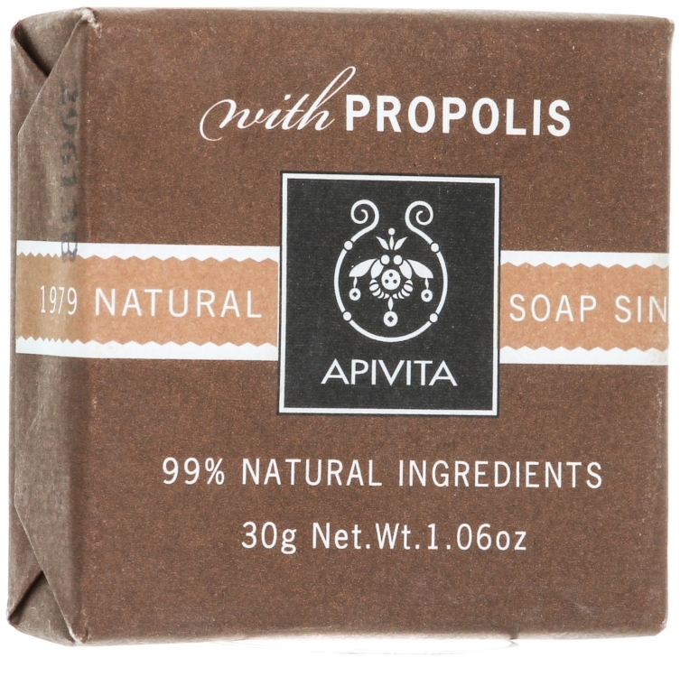 Naturalne mydło w kostce Propolis - Apivita Natural Soap with Propolis — Zdjęcie N5