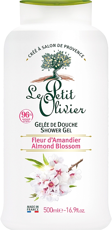 Żel pod prysznic Kwiat migdałowca - Le Petit Olivier Almond Blossom Shower Gel — Zdjęcie N1