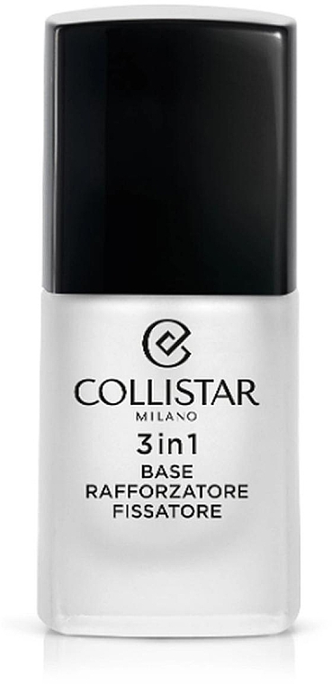 Lakier do paznokci 3 w 1 - Collistar3 in 1 Base Rafforzatore Fissatore — Zdjęcie N1