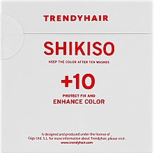 Maska do włosów koloryzowanych i rozjaśnianych - Trendy Hair Shikiso Mask — Zdjęcie N1