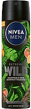 Dezodorant w sprayu dla mężczyzn Drzewo cedrowe i świeży grejpfrut - NIVEA MEN Extreme Wild — Zdjęcie N1