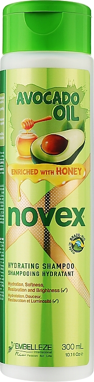 Szampon do włosów - Novex Avocado Oil Hydrating Shampoo — Zdjęcie N1