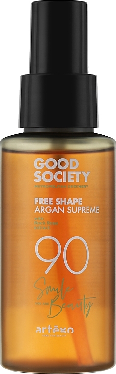 Serum do włosów z olejkiem arganowym - Artego Good Society 90 Free Sjape Argan Supreme