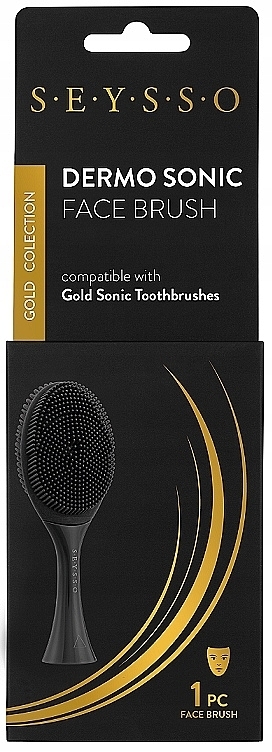 Główka do sonicznej szczoteczki do zębów - Seysso Gold Dermo Sonic Face Brush — Zdjęcie N4